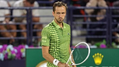 Daniil Medvedev was safe and staying at a friend's apartment in Dubai. (AFP) Daniil Medvedev was safe and staying at a friend's apartment in Dubai. (AFP)