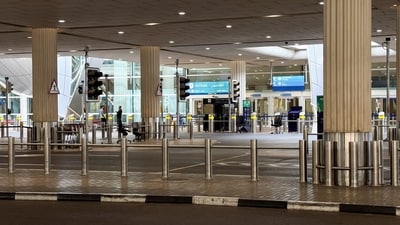 According to the statement, 100 are held up in Dubai , while nine are stuck in Bahrain. (REUTERS)