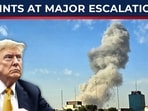 U.S. President Donald Trump has vowed strong retaliation following reports of an attack on the U.S. embassy compound in Riyadh