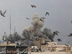 US Iran War News: Smoke rises following an explosion, after Israel and the US launched strikes on Iran in Tehran