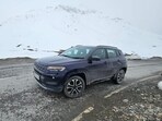 Jeep Compass munches miles effortlessly. In the picture above, it is parked near Baralachala Pass, where there was a thick layer of snow throughout the mountains.(Paarth Khatri)