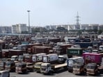 Over 1,000 export containers – many carrying perishable goods bound for Gulf markets via Dubai and other UAE hubs, as well as Iraq, Saudi Arabia and Qatar – are have been stranded at the port since Saturday (Farooq Sayed/Representational pic)