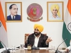 Punjab Chief Minister Bhagwant Singh Mann. The state has issued a 24x7 helpline for families seeking assistance for relatives stranded in parts of West Asia.