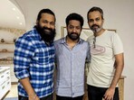 రిషబ్ శెట్టి, జూనియర్ ఎన్టీఆర్, ప్రశాంత్ నీల్(instagram-jrntr)