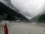 The Bhagirathi river at Gangotri in Uttarkashi district. (HT File)