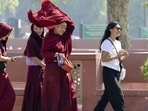 The IMD has projected the maximum at 34°C on Wednesday, between 33°C and 35°C on Thursday, and around 36°C by March 8. (RAJ K RAJ /HT PHOTO) The IMD has projected the maximum at 34°C on Wednesday, between 33°C and 35°C on Thursday, and around 36°C by March 8. (RAJ K RAJ /HT PHOTO)