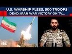 Iran struck U.S. naval and base infrastructure from Kuwait to Bahrain, hit multiple oil tankers in the Persian Gulf/Strait of Hormuz, and inflicted 560 U.S. deaths and injuries so far. Iran struck U.S. naval and base infrastructure from Kuwait to Bahrain, hit multiple oil tankers in the Persian Gulf/Strait of Hormuz, and inflicted 560 U.S. deaths and injuries so far.