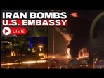 LIVE: US Embassy In Riyadh Hit By Drones, Iran Claims Strike On USA's Bahrain Base |US-Iran War LIVE