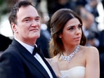 Quentin Tarantino and wife Daniella Pick.