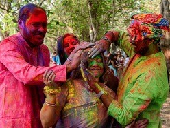 দোল পূর্ণিমায় উপহার আবহাওয়ার। (ছবি সৌজন্যে এএনআই)