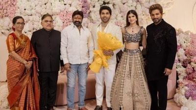 <p>అల్లు శిరీష్-నయనిక వెడ్డింగ్ రిసెప్షన్ కు నందమూరి బాలకృష్ణ వచ్చాడు. కాబోయే దంపతులకు అభినందనలు తెలియజేశాడు. </p> <p>అల్లు శిరీష్-నయనిక వెడ్డింగ్ రిసెప్షన్ కు నందమూరి బాలకృష్ణ వచ్చాడు. కాబోయే దంపతులకు అభినందనలు తెలియజేశాడు. </p>