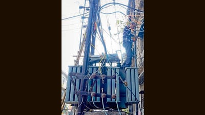 June would see installation of 44 transformers. June would see installation of 44 transformers.