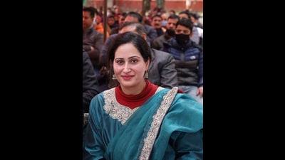 Saba Shawl has been appointed as the superintendent of the Srinagar central jail, becoming the first Kashmiri woman to head the Union Territory’s biggest high-security correctional facility. (HT Photo)