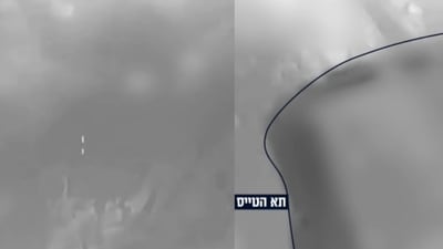 In the clip shared on Monday evening, the pilot can be heard alerting others to "another launch". (X@IAFssite) In the clip shared on Monday evening, the pilot can be heard alerting others to "another launch". (X@IAFssite)