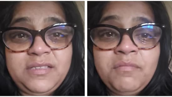 Vishakha Subhedar broke down in tears as she spoke about her son.