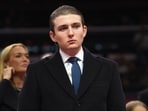 Barron Trump is 19 and the youngest of President Donald Trump's children. Barron Trump is 19 and the youngest of President Donald Trump's children.