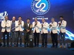 ICC Chair Jay Shah and PGTI chairman Kapil Dev at the inauguration of 72 The League. 