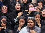 People attend the funeral of the victims following an Israeli strike on a school in Minab, Iran, March 3, 2026. Amirhossein Khorgooei/ISNA/WANA (West Asia News Agency) via REUTERS ATTENTION EDITORS - THIS PICTURE WAS PROVIDED BY A THIRD PARTY.