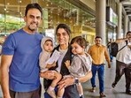 Nirav Modi returns to Mumbai with his twin girls and reunites with his wife, who has been residing in the city, after being stranded in Dubai. (HT FILE)