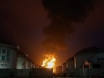 UAE news LIVE News Updates: A plume of black smoke rises from a fire near fuel depots at the port of Fujairah in the gulf emirate of Fujairah on March 4, 2026.