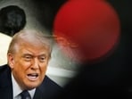 Trump shares important message for US citizens in Middle East amid Operation Epic Fury (Photographer: Samuel Corum/Sipa/Bloomberg)