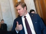 Tim Sheehy was seen helping the Capitol Police remove an anti-war protestor.