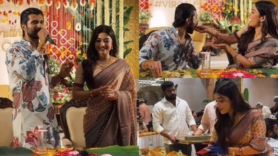 ఫ్యాన్స్ కు విజయ్, రష్మిక స్పెషల్ విందు ఫ్యాన్స్ కు విజయ్, రష్మిక స్పెషల్ విందు