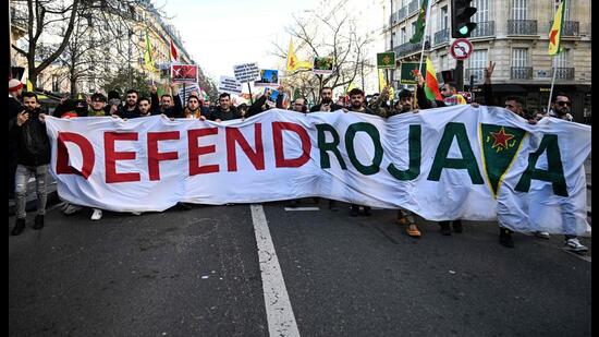 Rojava not only embodies many of these ideas but pushes beyond them to construct a radically alternative society. Its experience contains universal lessons for humanity. (AFP)
