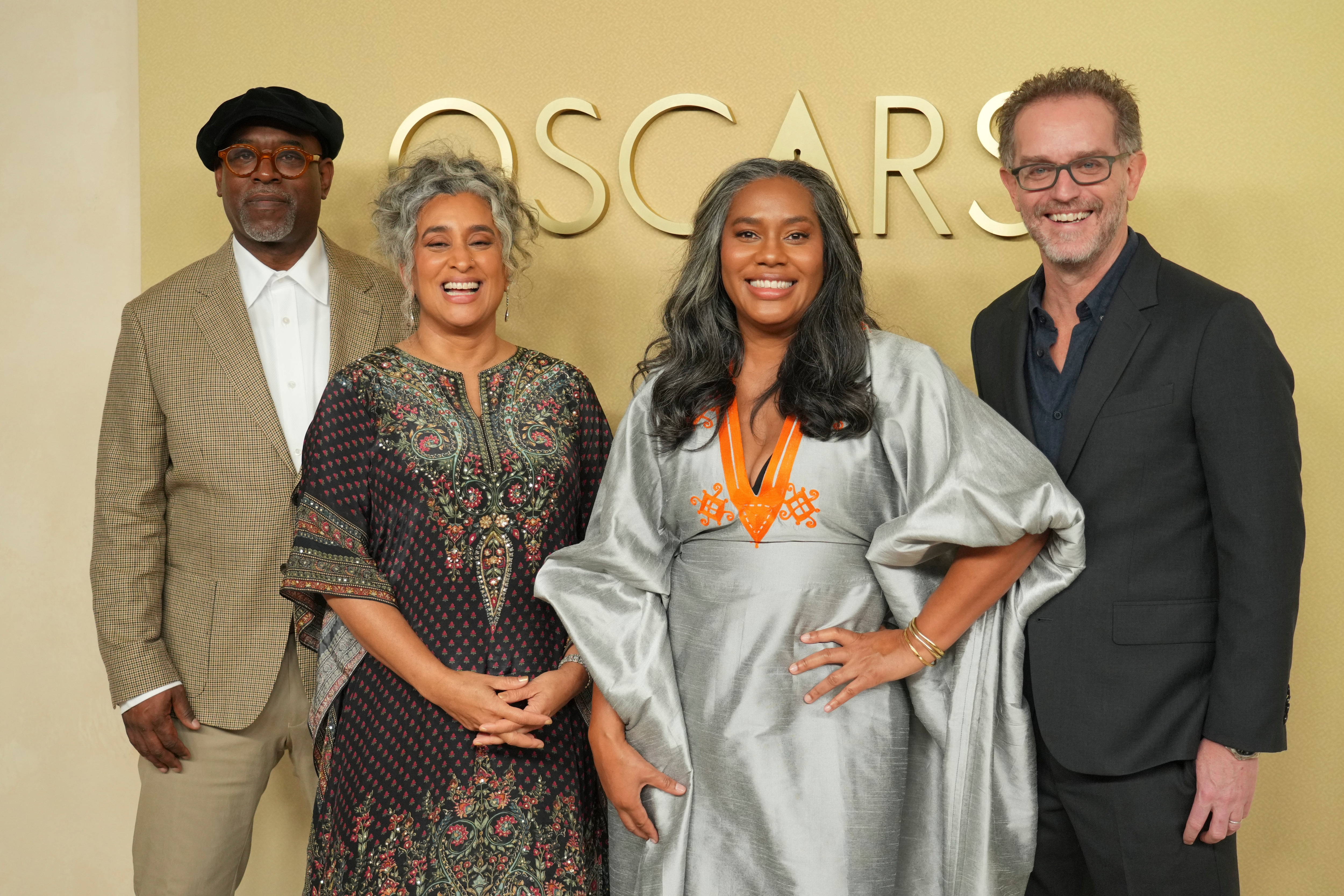 Nikon Kwantu, from left, Geeta Gandbhir, Alisa Payne and Sam Bisbee arrive at the 98th Academy Awards Oscar nominees luncheon on Tuesday, Feb. 10, 2026, at the Beverly Hilton Hotel in Beverly Hills, Calif. (Photo by Jordan Strauss/Invision/AP) (Jordan Strauss/Invision/AP) Nikon Kwantu, from left, Geeta Gandbhir, Alisa Payne and Sam Bisbee arrive at the 98th Academy Awards Oscar nominees luncheon on Tuesday, Feb. 10, 2026, at the Beverly Hilton Hotel in Beverly Hills, Calif. (Photo by Jordan Strauss/Invision/AP) (Jordan Strauss/Invision/AP)