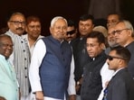 Bihar chief minister Nitish Kumar. (HT PHOTO)