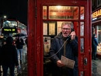 A man in Manchester got trapped inside a phone box while trying to order a kebab. A man in Manchester got trapped inside a phone box while trying to order a kebab.