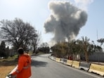 Smoke rises following an explosion, amid the U.S.-Israeli conflict with Iran, in Tehran, Iran, March 5, 2026. 