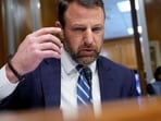 Sen. Markwayne Mullin (R-OK) speaks during a nomination hearing for Dr. Casey Means, for the medical director in the Regular Corps of the Public Health Service and U.S. surgeon general during a Senate Health, Education, Labor and Pensions Committee hearing on Capitol Hill.