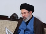 Mojtaba Khamenei, the second son of Iran's late Supreme Leader Ayatollah Ali Khamenei, visits Hezbollah's office