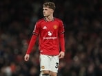 Manchester United's Jack Fletcher in action.