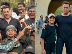 New pictures of Salman Khan from the sets of Battle of Galwan.