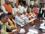 Bihar Chief Minister Nitish Kumar and BJP national president Nitin Nabin, on Thursday, filed their nominations for the upcoming Rajya Sabha elections. 