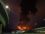 The advisory noted that in case an alert is issued, some people leave their homes or even stop their cars to record videos. (in picture: A plume of black smoke rising from a fire near fuel depots at the port of Fujairah in the gulf emirate of Fujairah on March 4, 2026.)