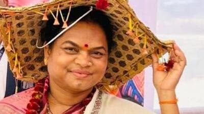 Netam has been serving as the president of the Chhattisgarh Pradesh Mahila Congress Committee since 2016. (@NetamPhulodevi) Netam has been serving as the president of the Chhattisgarh Pradesh Mahila Congress Committee since 2016. (@NetamPhulodevi)