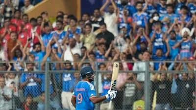 Samson finished on 89 off 42 deliveries, hitting seven sixes and eight fours in his knock. In two must-win games, he has shown up in some style for India, and shows why he is so highly regarded. The innings which set the platform. (PTI) Samson finished on 89 off 42 deliveries, hitting seven sixes and eight fours in his knock. In two must-win games, he has shown up in some style for India, and shows why he is so highly regarded. The innings which set the platform. (PTI)