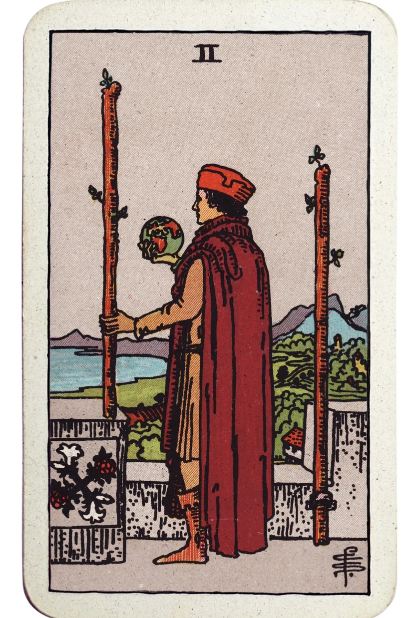 The collective card: 2 of Wands