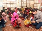 An official stated that the exam was a Punjab government initiative designed to facilitate promotions for primary, and art and craft teachers. (HT File)