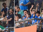 Varun Dhawan, Anil Kapoor, Ranbir Kapoor, and Alia Bhatt were among the many Bollywood celebs at Wankhede Stadium.