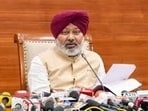 Finance minister Harpal Singh Cheema Finance minister Harpal Singh Cheema