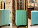 A quick review of the Nasher Miles Springfield suitcase, covering design, build, wheels, compartments and weekend travel performance.(Hindustan Times)
