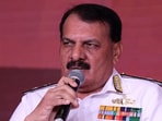 Navy chief Admiral Dinesh K Tripathi. (X)