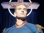 Antony Starr as Homelander in The Boys season 5.