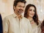 Vijay and Trisha Krishnan attended a producer's son's wedding in Chennai together. 