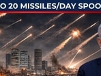 Data from Israel Defense Forces missile fire suggests Iran has sharply reduced daily ballistic missile launches toward Israel, dropping from about 90 missiles on the first day of the war to roughly 20 per day in recent days. Data from Israel Defense Forces missile fire suggests Iran has sharply reduced daily ballistic missile launches toward Israel, dropping from about 90 missiles on the first day of the war to roughly 20 per day in recent days.