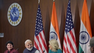 भारत और संयुक्त राज्य अमेरिका ने अंतरिम व्यापार समझौते के लिए एक रूपरेखा की घोषणा की (एएनआई/पीआईबी) भारत और संयुक्त राज्य अमेरिका ने अंतरिम व्यापार समझौते के लिए एक रूपरेखा की घोषणा की (एएनआई/पीआईबी)